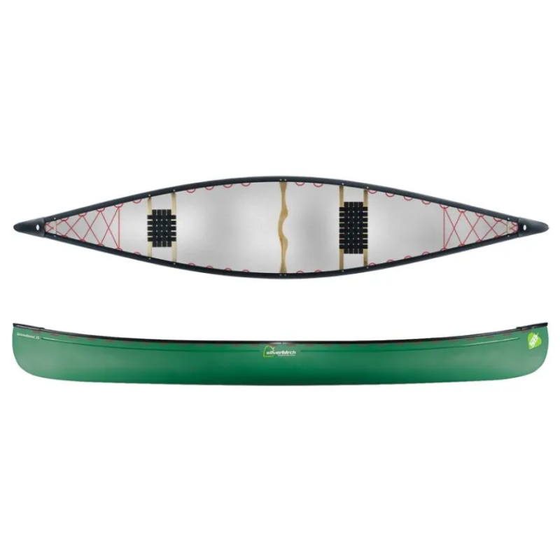 Silverbirch Canoes Fitted Full Length Lacing - Red 
