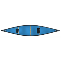 Silverbirch Canoes Custom Internal Colours - Electric Blue 