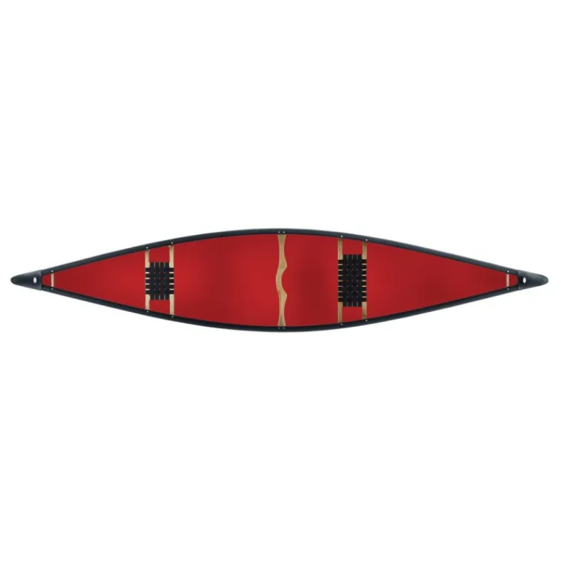Silverbirch Canoes Custom Internal Colours - Firebrick Red