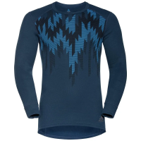 Men's ACTIVE WARM ECO Graphic Long-Sleeve Baselayer Top