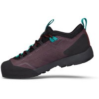 Black Diamond Women's Mission Leather Low WP Approach Shoes in Mulberry Black