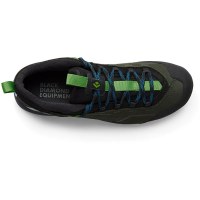 Black Diamond Men's Mission Leather Low WP Approach Shoes in Cypress Black