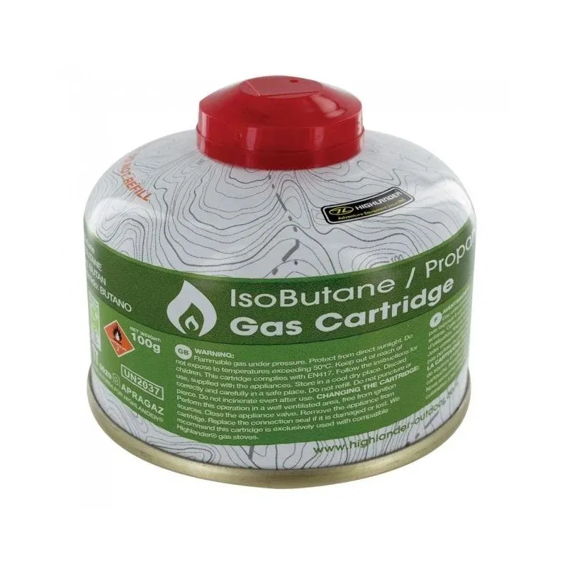 Highlander Valved Gas Cartridge