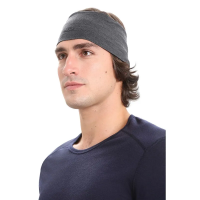Icebreaker Unisex Merino Chase Headband in Jet Heather