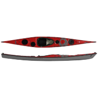 P & H Aries 155 - Performance Diolen - Red Metal Flak Deck / Grey Hull 