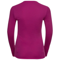 Odlo Women's ACTIVE WARM ECO Long-Sleeve Baselayer Top in Festival Fuchsia