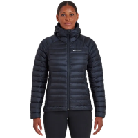 Montane Women's Anti-Freeze Hooded Down Jacket in Eclipse Blue