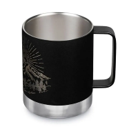 Klean Kanteen Vacuum Insulated Camp Mug in Black - Mountain Design