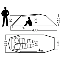 Nordisk Oppland 2 SI Tent