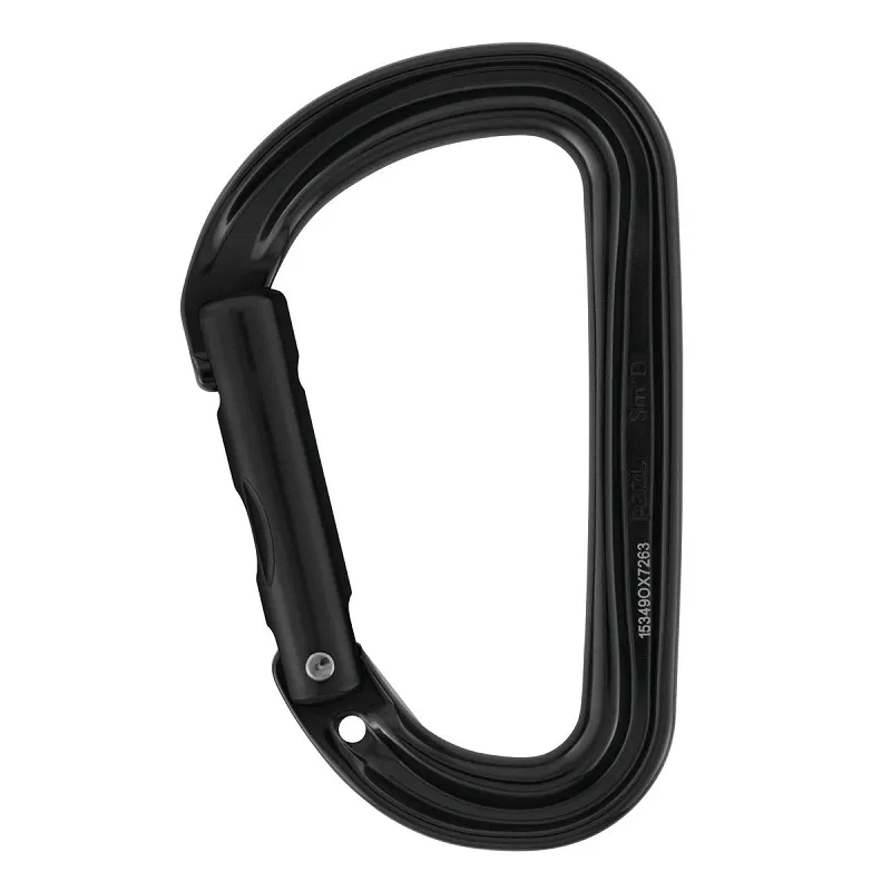 Petzl Sm'D in Black Snapgate