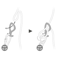 Petzl Pirana Club in Green