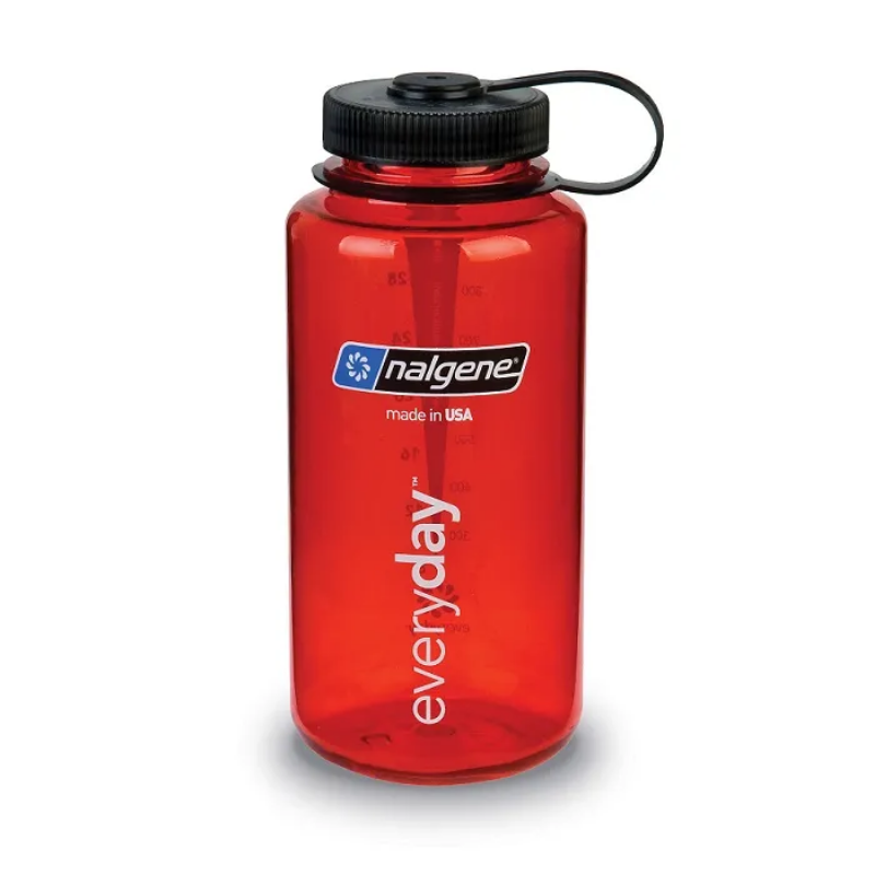 Nalgene Wide Mouth Tritan 1L Sustain in Red