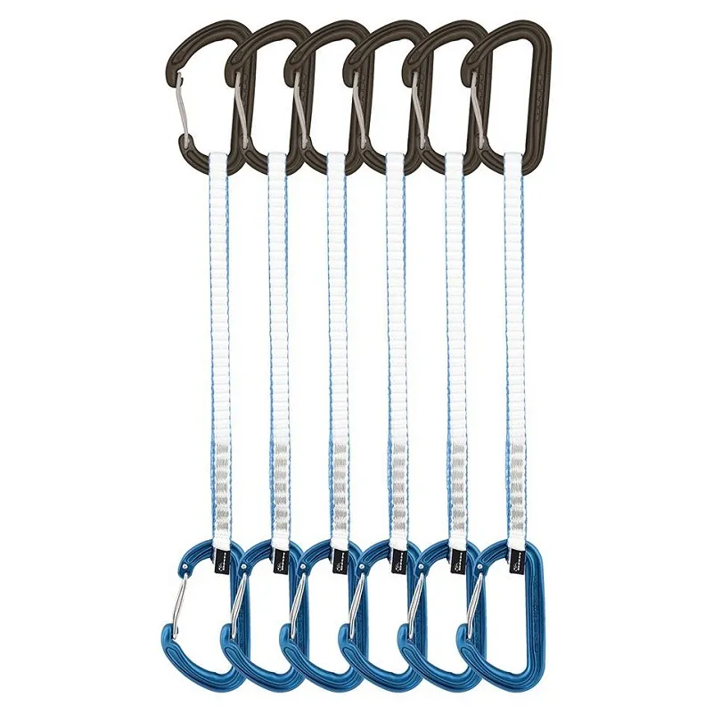 DMM Spectre Quickdraw - 6 Pack in 25cm Matt Grey / Blue