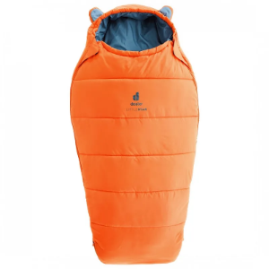 Deuter Little Star Sleeping Bag in Saffron - Slateblue