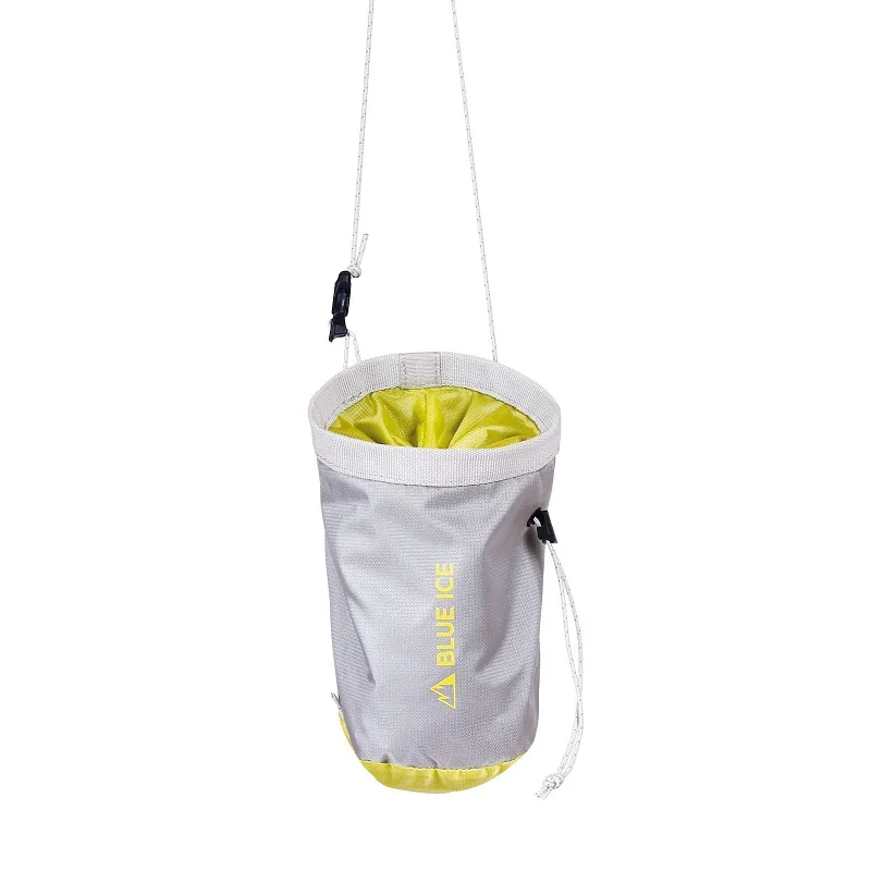 Blue Ice Sender Chalk Bag in Neon