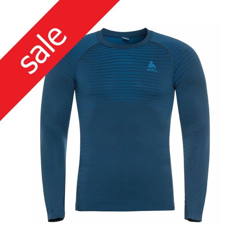 Odlo Men's PERFORMANCE LIGHT Long-Sleeve Base Layer Top - sale