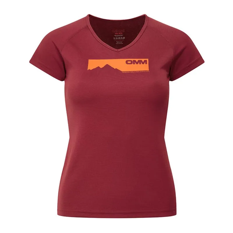 OMM Ltd Bearing Tee S/S Women's in Red