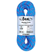 Beal Rando 8mm Walkers Rope in Standard Blue