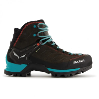 Salewa Mountain Trainer Mid GTX Women's in Magnet Viridian Green