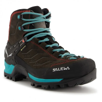 Salewa Mountain Trainer Mid GTX Women's in Magnet Viridian Green