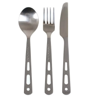 Lifeventure Titanium Cutlery Set
