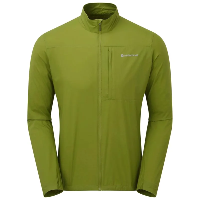 Montane Men's Featherlite Windproof Jacket in Alder Green