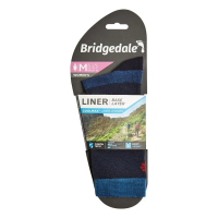 Bridgedale Liner Baselayer Coolmax 2 Pairs Women's Boot in Navy