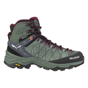 Salewa Alp Trainer 2 Mid GTX Womens Duck Green Rhodedendron