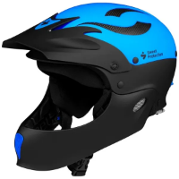 Sweet Protection Rocker Full Face Helmet - Neon Blue