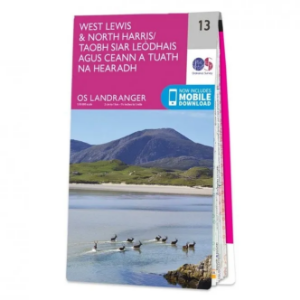 Ordnance Survey Landranger 1:50 000 Laminated