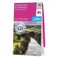 Ordnance Survey Landranger 1:50 000 Laminated