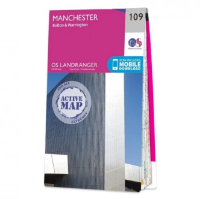 Ordnance Survey Landranger 1:50 000 Laminated