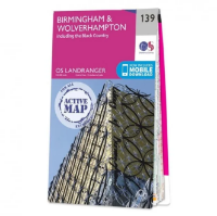 Ordnance Survey Landranger 1:50 000 Laminated