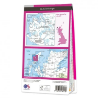 Ordnance Survey Landranger 1:50 000 Laminated 13 - West Lewis & North Harris