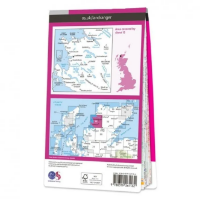 Ordnance Survey Landranger 1:50 000 Laminated 15 - Loch Assynt