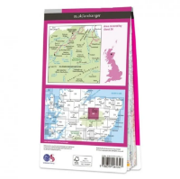 Ordnance Survey Landranger 1:50 000 Laminated 36 - Grantown Aviemore & South Cairngorm