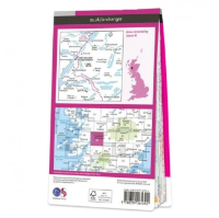 Ordnance Survey Landranger 1:50 000 Laminated 41 - Ben Nevis & Fort William