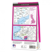 Ordnance Survey Landranger 1:50 000 Laminated 171 - Cardiff & Newport