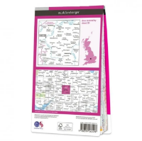 Ordnance Survey Landranger 1:50 000 Laminated 151 - Stratford-Upon-Avon