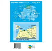 Ordnance Survey of Northern Ireland Discoverer Map Series 1:50 000 - 4 - Coleraine