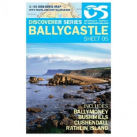 Ordnance Survey of Northern Ireland Discoverer Map Series 1:50 000 - 5 - Ballycastle