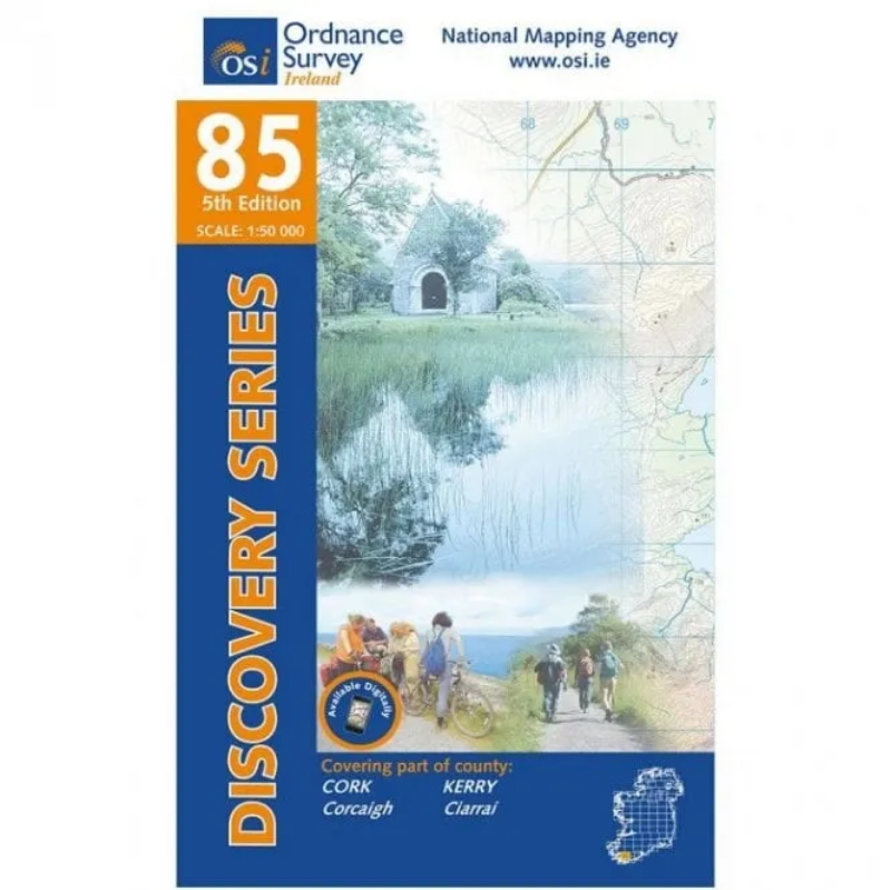Ordnance Survey of Ireland Discovery Series 1:50 000 - 85 - Cork Kerry