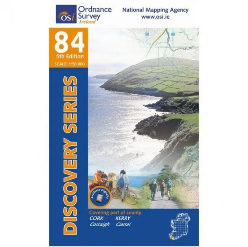 Ordnance Survey of Ireland Discovery Series 1:50 000 - 84 - Cork Kerry Castletown