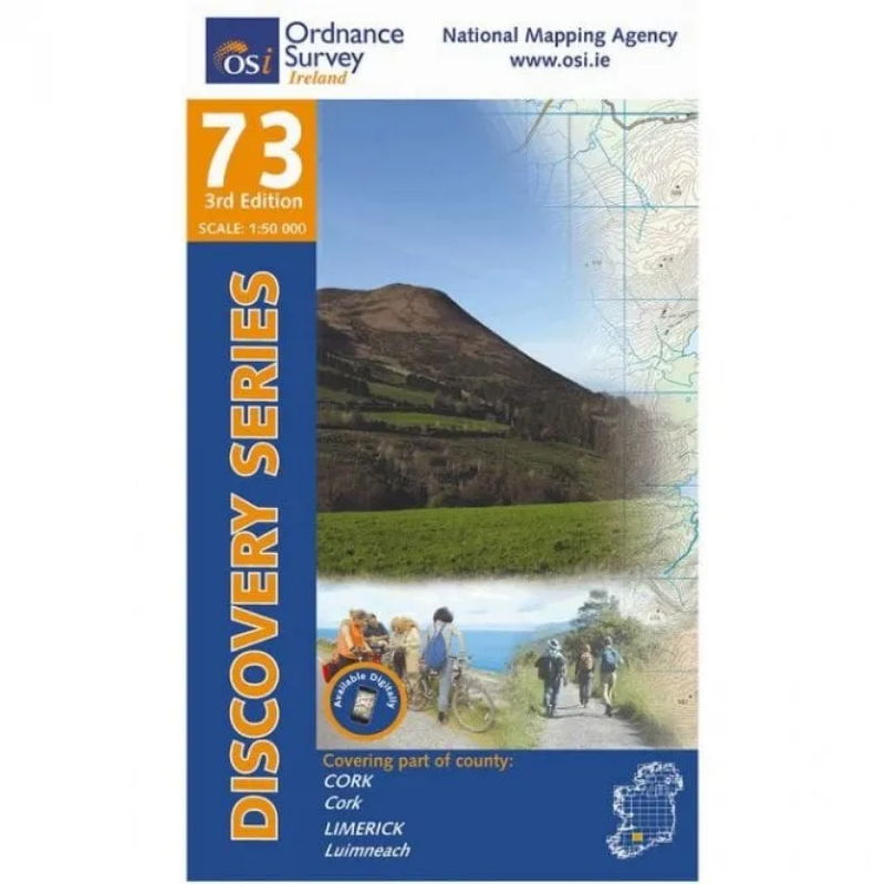 Ordnance Survey of Ireland Discovery Series 1:50 000 - 73 - Cork Limerick