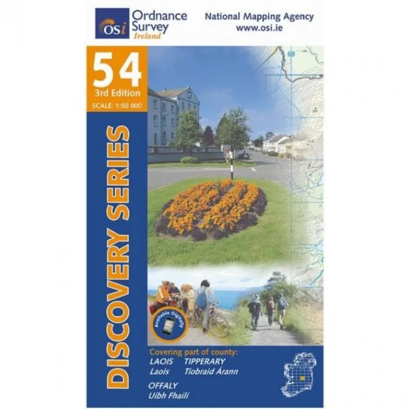Ordnance Survey of Ireland Discovery Series 1:50 000 - 54 - Laois The Slieve
