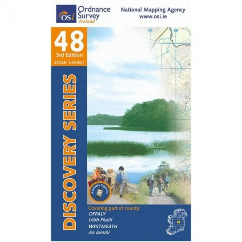 Ordnance Survey of Ireland Discovery Series 1:50 000 - 48 - Offlay Westmeath