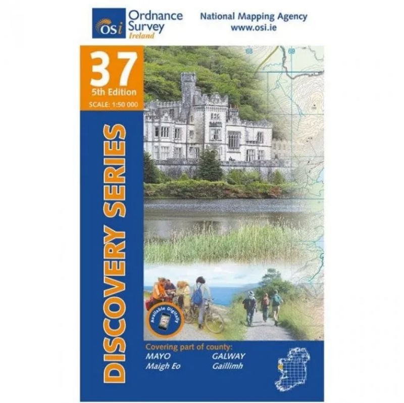 Ordnance Survey of Ireland Discovery Series 1:50 000 - 37 - Mayo Inishbofin