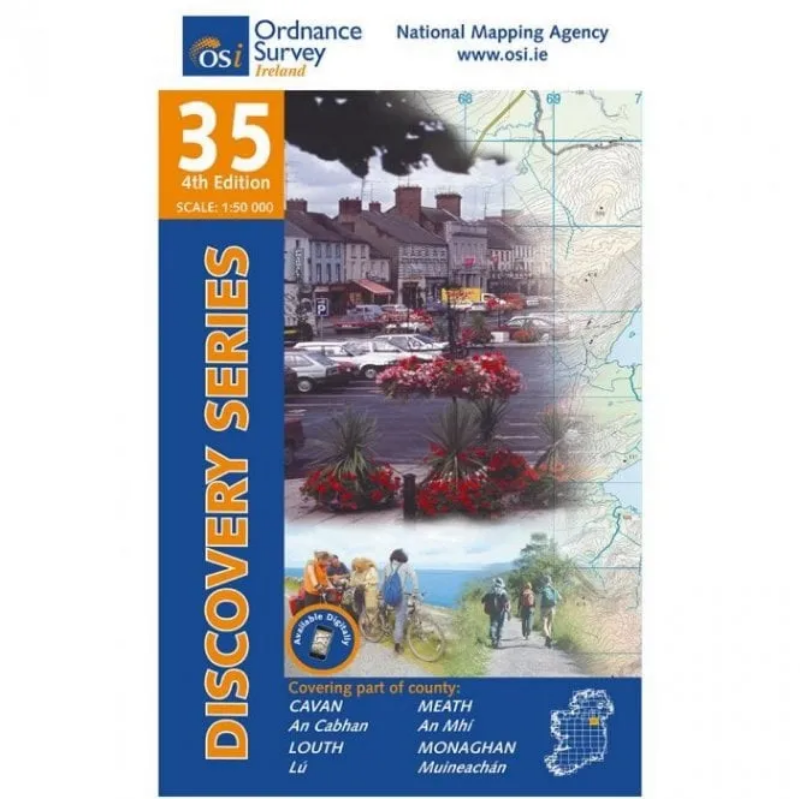 Ordnance Survey of Ireland Discovery Series 1:50 000 - 35 - Cavan louth