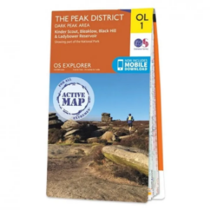 Ordnance Survey Explorer Outdoor Leisure 1:25 000 Laminated Map