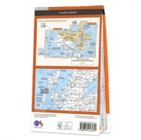 Ordnance Survey Explorer 1:25 000 Laminated - 454 - North Uist & Berneray